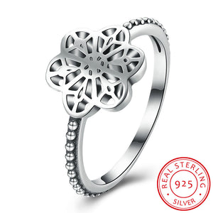 Flower Power 925 Sterling Silver Ring