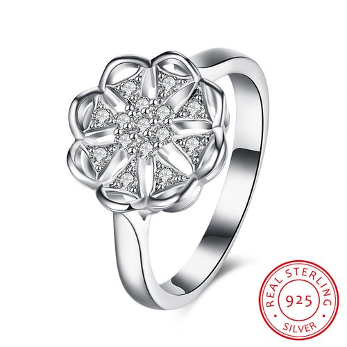 Anise Flower 925 Sterling Silver Ring