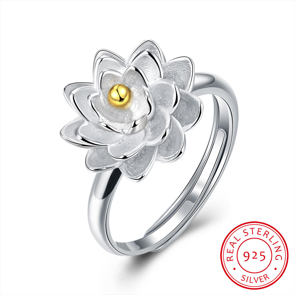 Bloomingly Happy 925 Sterling Silver Ring