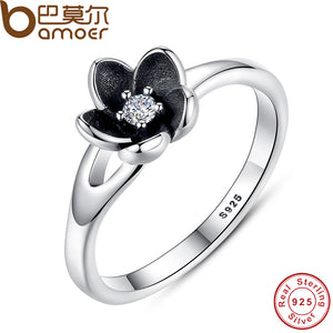 Mystic Flower 925 Sterling Silver Ring