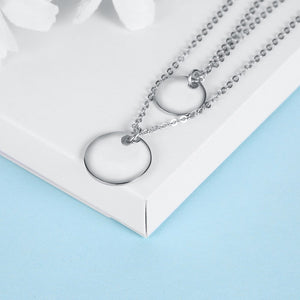 Circle Of Life 925 Sterling Silver Necklace