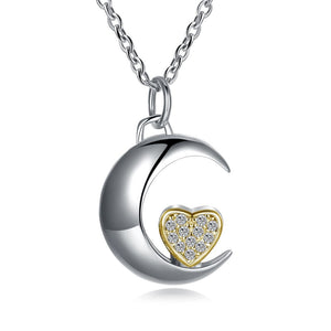 Cradle My Heart 925 Silver Necklace