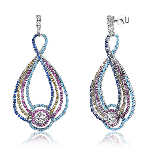 Dancing Queen 925 Silver Earrings