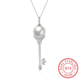 Key To The Secret Garden 925 Silver Necklace