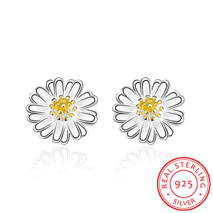 Daisy May! 925 Sterling Silver Ear Studs