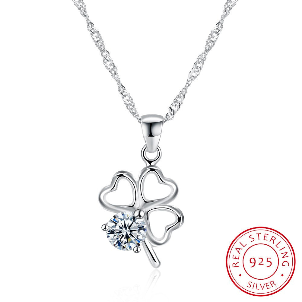 Lucky You 925 Sterling Silver Necklace