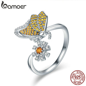 Butterfly Dreams 925 Sterling Silver Ring