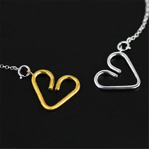 Heart 2 Heart! 925 Sterling Silver Handmade Bracelet